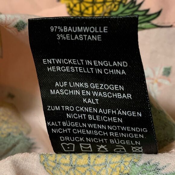 BANNED APPAREL NWOT Pineapple Retro Swing Love Halter Dress - Picture 12 of 14